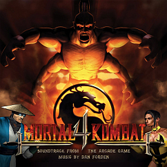 Пластинка OST - Dan Forden – Mortal Kombat 4 - Clear Yellow Orange Splatter - LP