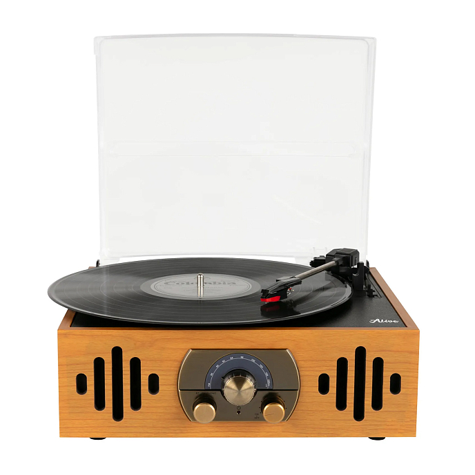 Проигрыватель винила Alive Audio QUATTRO Light Wood - рис.0