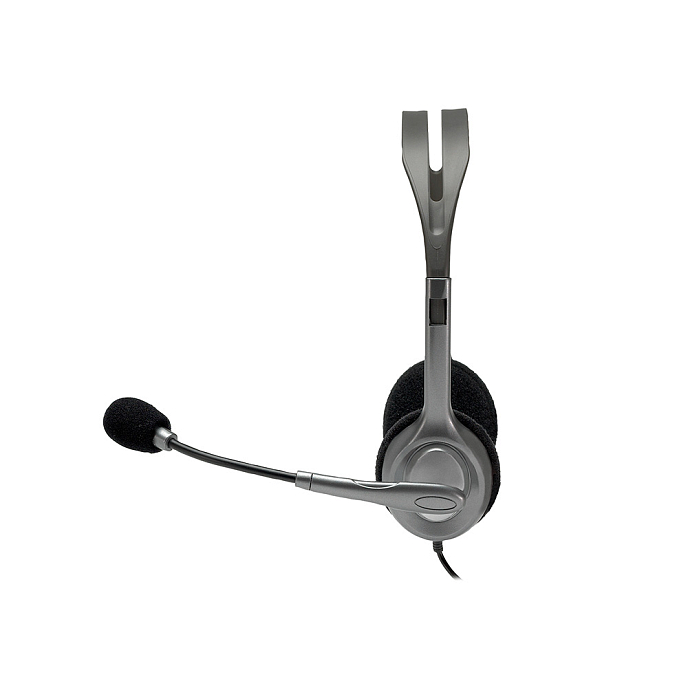 Гарнитура Logitech Headset H110 Silver - рис.1