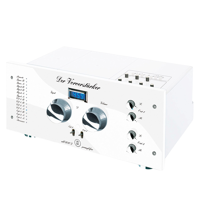 Предусилитель MBL 6010 D Preamplifier Piano White Chrome - рис.1