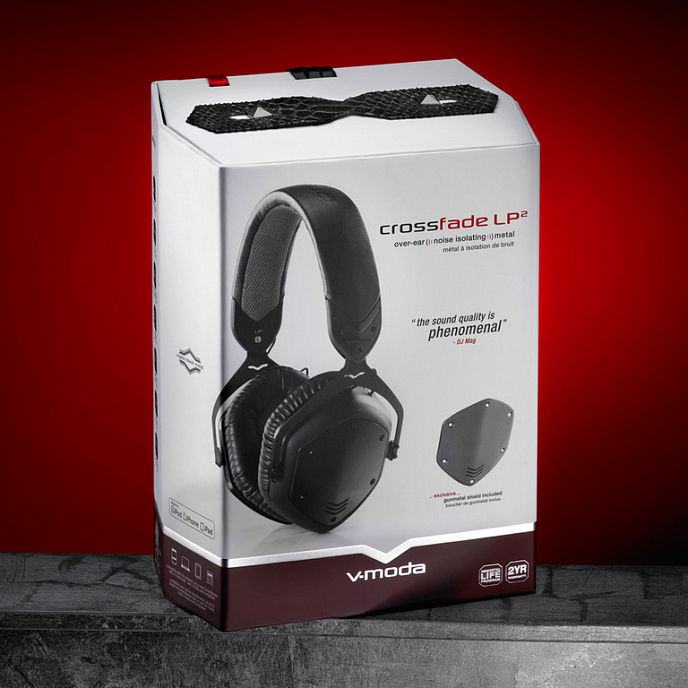 Наушники V-Moda Crossfade LP2 Vocal Matte black Metal - рис.4
