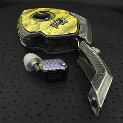 Беспроводные наушники T10 Bespoke Edition Yellow Hypo Python