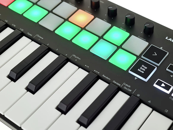 MIDI-клавиатура Novation LaunchKey Mini MK3 Black - рис.5