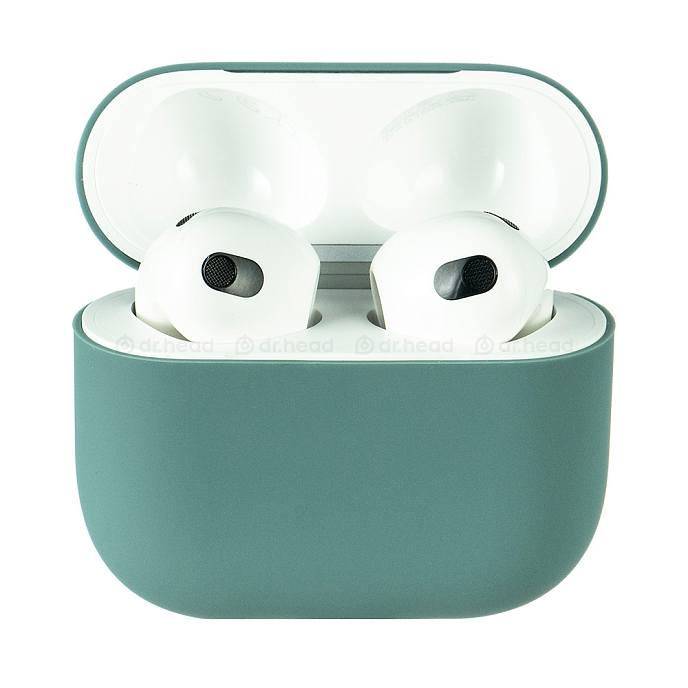Чехол для Airpods uBear Touch Case for AirPods 3 Green - рис.0