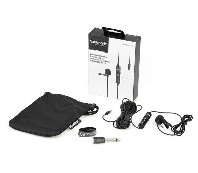 Микрофон Saramonic LavMicro U2 Black - рис.5