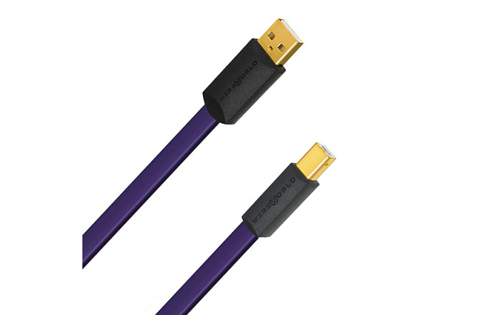 Кабель Wireworld Ultraviolet 7 USB 2.0 A-B 0.5m (USB0.5M-7) - рис.0
