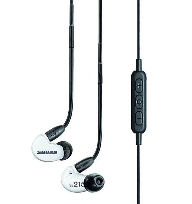 Беспроводные наушники Shure SE215 BT1 White - рис.1