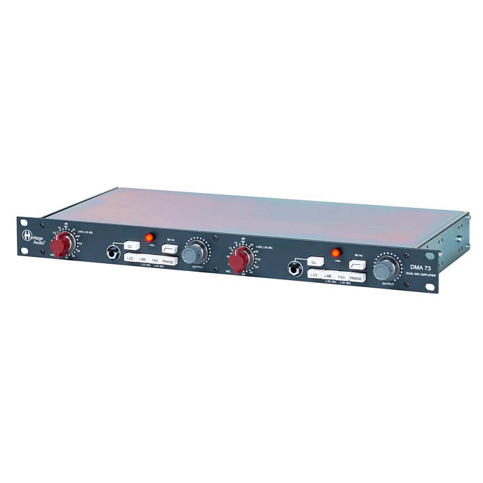 Микрофонный предусилитель Heritage Audio DMA 73 Black - рис.1