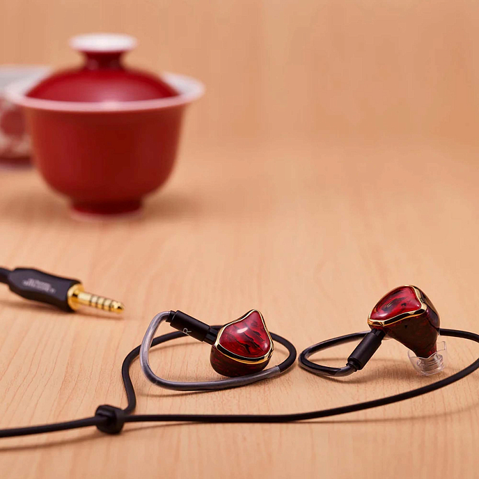 Наушники внутриканальные Unique Melody MEST MKIII Universal Red 2.5 mm - рис.6