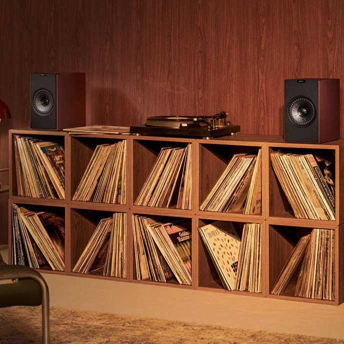 Полочная акустика KEF Coda W Vintage Burgundy - рис.6