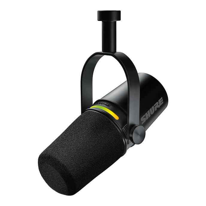 Микрофон для стриминга и игр Shure MV7+ K Black - рис.0