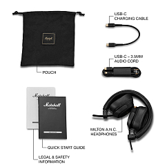 Беспроводные наушники Marshall Milton ANC Brown