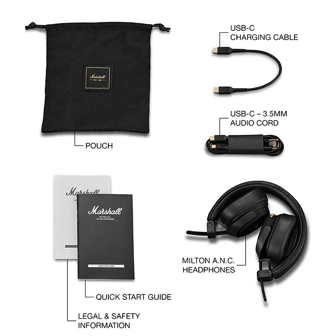Беспроводные наушники Marshall Milton ANC Brown - рис.4