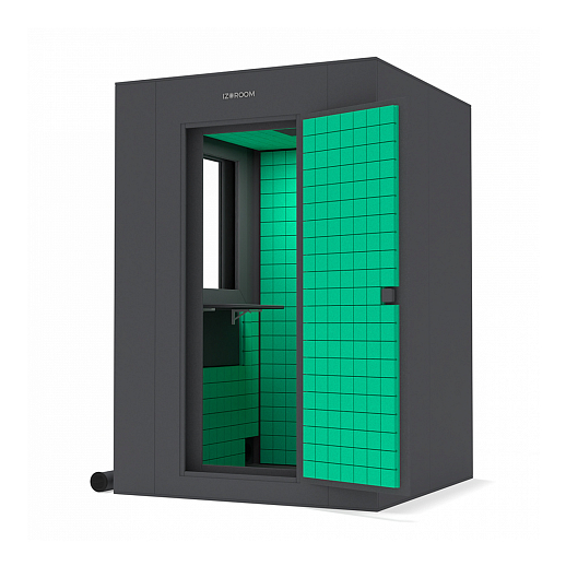 Акустическая кабина IzoRoom Maxi Plus with window White Blue