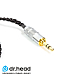 Кабель Labkable Silver Black ATH 2pin - 3.5mm - рис.3