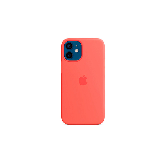 Чехол для смартфонов Apple iPhone 12 mini Silicone Case with MagSafe Pink Citrus - рис.0