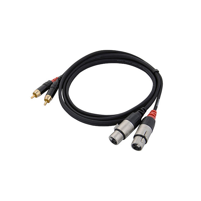 Кабель Cordial CFU 1.5 FC 2RCA - 2XLR 1.5m - рис.2