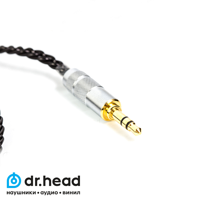 Кабель Labkable Silver Black ATH 2pin - 3.5mm - рис.3