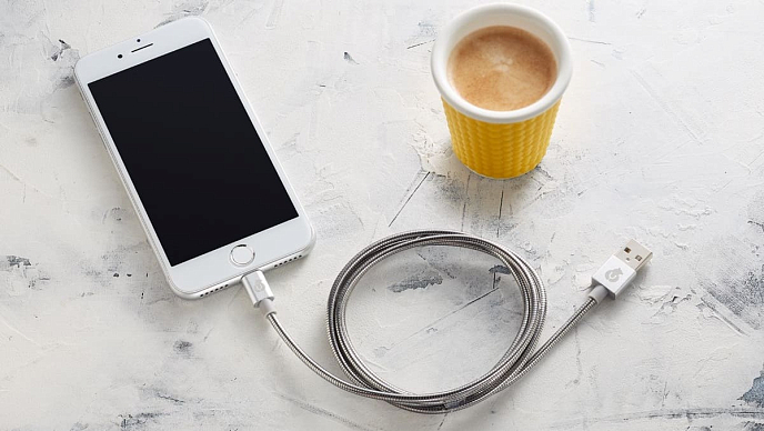 Кабель uBear Force Lightning - USB-A Silver - рис.7