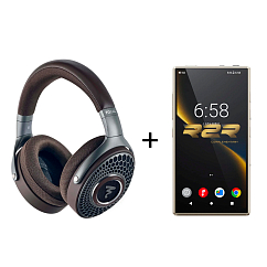 Комплект Focal Hadenys Brown + FiiO M33 R2R Vintage Gold
