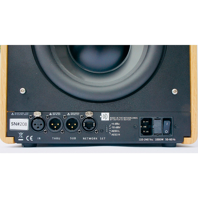 Полочная акустика Dutch & Dutch 8c Speaker Black & Black (1 шт) - рис.10