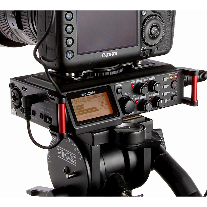 Аудиорекордер Tascam DR-70D Black - рис.6