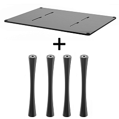 Стойка для Hi-Fi ddHiFi HS550 + SR150 x 4 Sand Black/Black