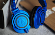 - рис.7 Наушники полноразмерные Audio-Technica ATH-M50xBB Blue Black - рис.7