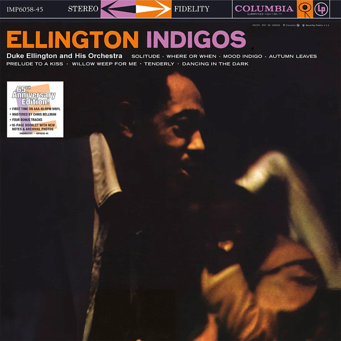 Виниловая пластинка Duke Ellington And His Orchestra – Ellington Indigos (45 rpm) - 2LP - рис.0