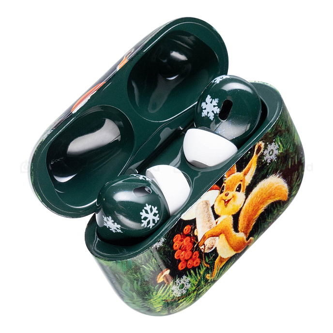 Беспроводные наушники Apple AirPods Pro (2nd generation) with MagSafe New Year's Fable - рис.3