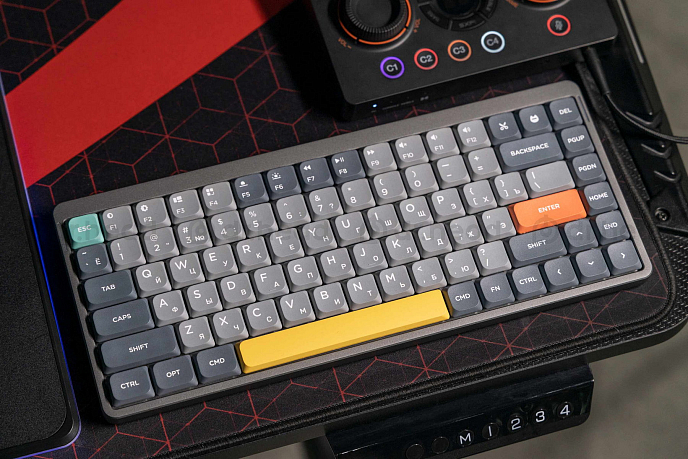 Клавиатура NuPhy Air75 Twilight Brown Switch Grey - рис.4