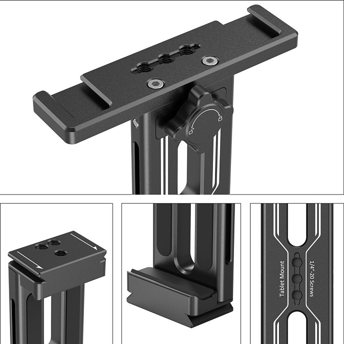 Держатель для планшетов SmallRig 2930 Tablet Mount for iPad Black - рис.5