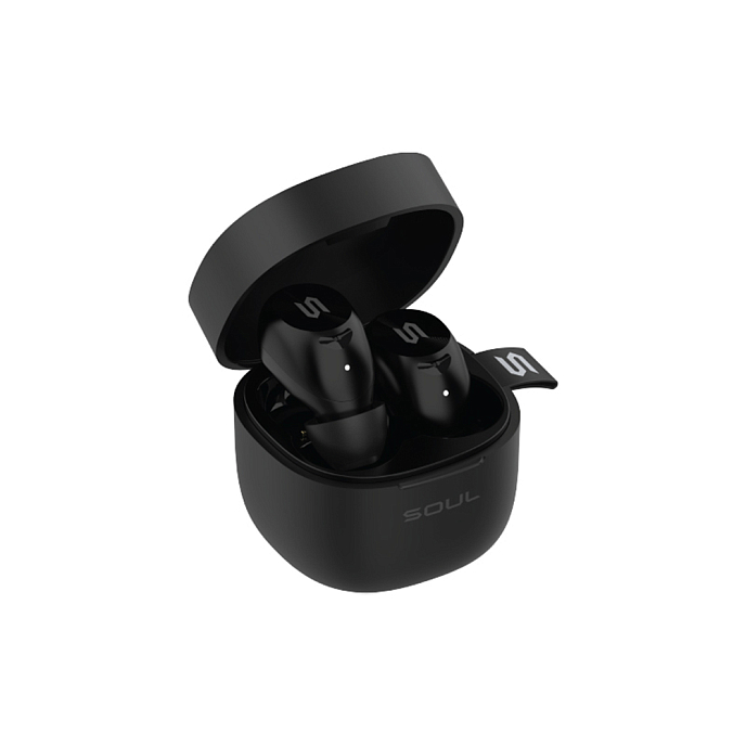 Беспроводные наушники SOUL Electronics S-TRACK Metallic Black - рис.0