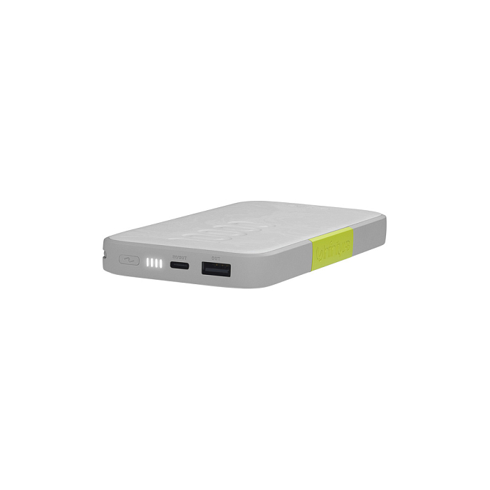 Внешний аккумулятор InfinityLab InstantGo 10000 Built-in Lightning Cable White - рис.1