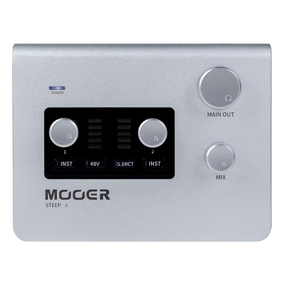Аудиоинтерфейс Mooer STEEP II Silver - рис.0