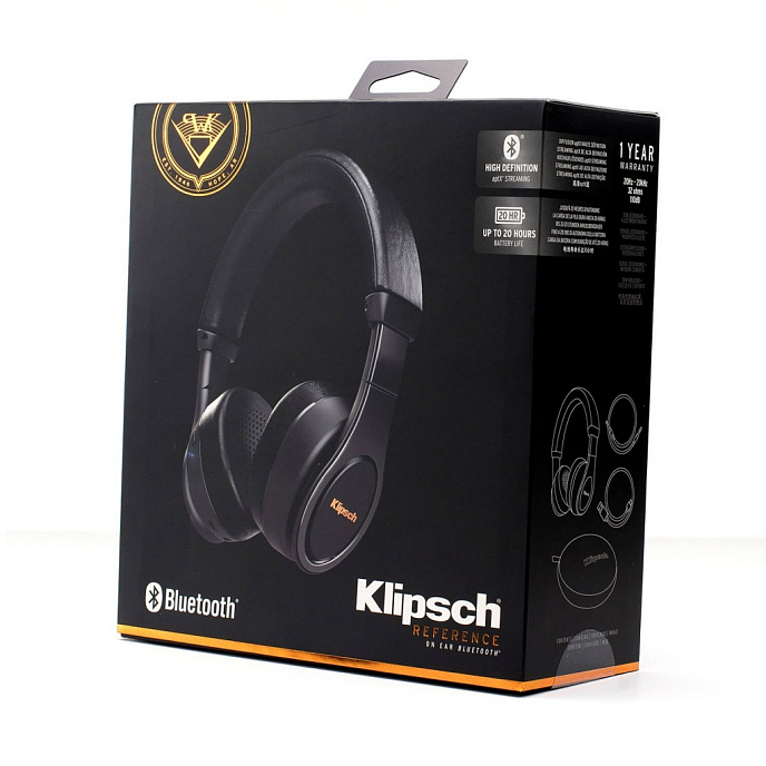 Беспроводные наушники Klipsch Reference On-Ear BT Black - рис.3
