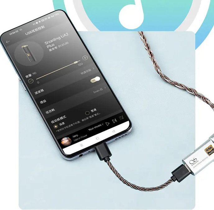 Усилитель-ЦАП для наушников Shanling UA2 Plus Silver - рис.7