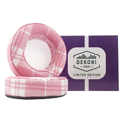 Амбушюры Dekoni Audio Flannel Ear Pads for Beyerdynamic Pink