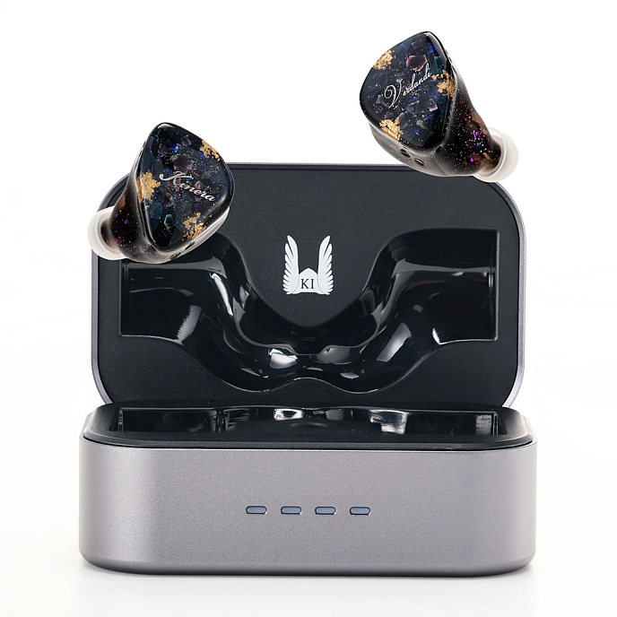 Беспроводные наушники Kinera Verdandi Wireless (w/o cable) Cosmic Black - рис.0