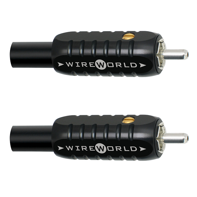 Разъём Wireworld Male Silver Tube RCA Pair - рис.0