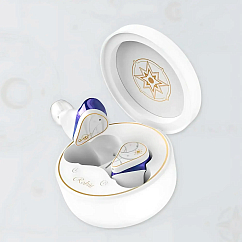 Беспроводные наушники MoonDrop Robin White/Blue