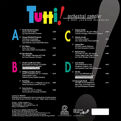 Виниловая пластинка Various Artists - Tutti! Orchestral Sampler (Audiophile Edition) - 2LP