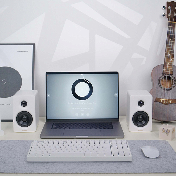 Полочная акустика Edifier M60 white полочная акустика 2.0 с bluetooth (пара)_OpenBox - рис.3
