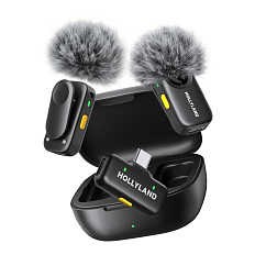 Радиосистема Hollyland Lark A2 Duo Space Gray