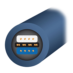 Кабель Wireworld Oasis 8 2RCA - 2RCA 0.5m