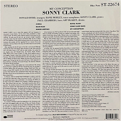 Виниловая пластинка Sonny Clark – My Conception LP