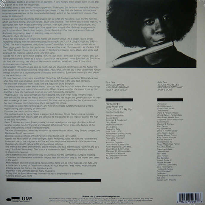 Виниловая пластинка Bobbi Humphrey – Blacks And Blues LP - рис.1