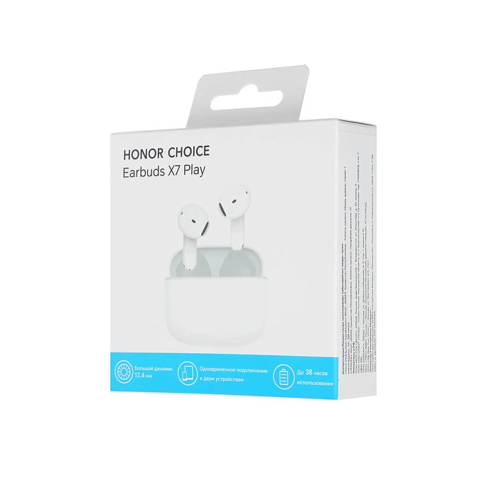 Беспроводные наушники Honor CHOICE Earbuds X7 Play White - рис.6