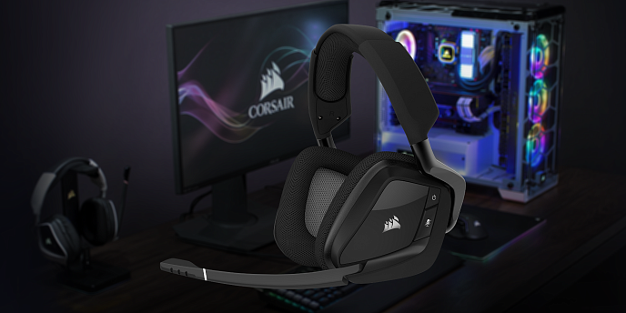 Игровая гарнитура Corsair Gaming VOID PRO RGB Wireless SE Yellow 7.1 - рис.8