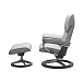 Кресло для прослушивания Stressless Admiral M Signature Paloma Misty Grey Grey-Alu - рис.3